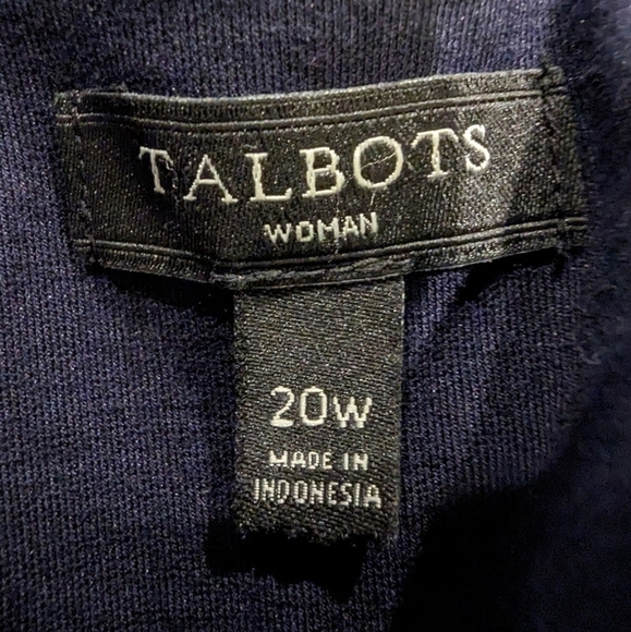 Talbots form fitting colour block Sheath dress, plus size 20W - Picture 3 of 12